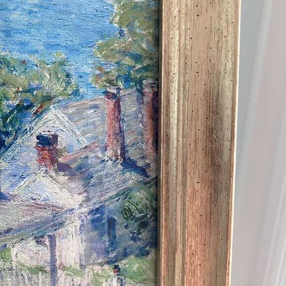 Sapna Shah Framed Art Print Painting Beach Water Landscape Picture - Picture 3 of 6